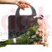 Premium Şeffaf Çiçek Buketi Çantası - 23133 -