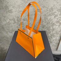 Modern Saplı Karton Çiçek Aranjman Çantası - 23135 -