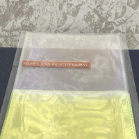 Hologram Şeffaf Tekli Buket Jelatini 10'lu - 23152 -