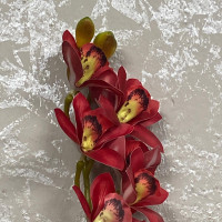 Premium Solmayan Yapay Islak Japon Orkide - 50753 -