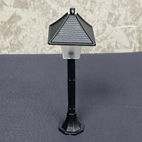 Mini Dekoratif Ledli Sokak Lambası Figürü 13 cm - 70157 -