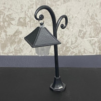 Mini Dekoratif Ledli Sokak Lambası Figürü 15 cm - 70709 -