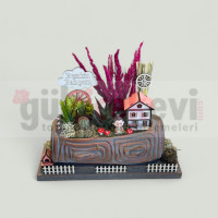 Canlı Kaktüs Arajmanı 