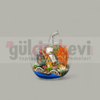 Cam Elma Teraryum (Büyük)