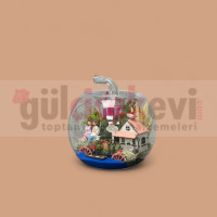 Cam Elma Teraryum (Büyük)