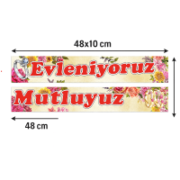 Evleniyoruz Mutluyuz Plakalık - 2