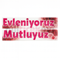 Evleniyoruz Mutluyuz Plakalık - 1
