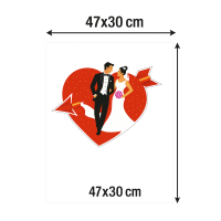 Gelin Arabası Baş Harflik - 4