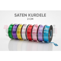 Saten Kurdele 2 Cm