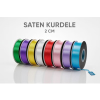 Saten Kurdele 2 Cm