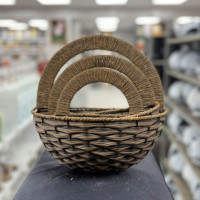 Hasır Saksı - 23068 - deg -