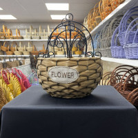 Hasır Tel Saksı 3'lü - 23067 - deg -