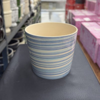 Dekoratif Antaryumluk Desenli Seramik Vazo –  21495 - deg -