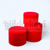 İthal Hediyelik 3 Lü Kutu Kadife