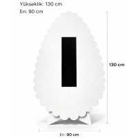 Profesyonel Çelenk Karton Zemin 130×90 cm - 20130 -