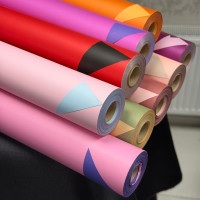 Premium Muhtelif Renkte Çift Taraflı Su Geçirmez Buketlik 25mt - 20695 mod01 -