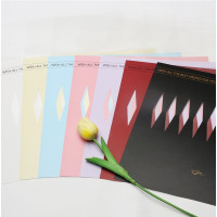 Premium Tek Taraflı Su Geçirmez Buketlik Ambalaj 10'lu - 21958 mod02 -