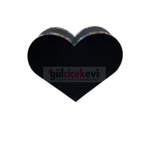 Kadife Kalp Kutu Tekli 