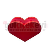 Kadife Kalp Kutu Tekli 
