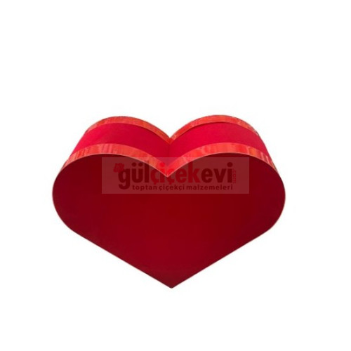 Kadife Kalp Kutu Tekli 