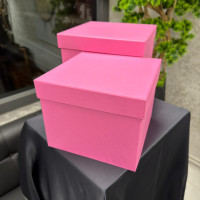 Klasik Küp Formlu Özel Gün Hediye Kutusu 2'li - 21247 -