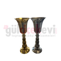 Metal Vazo İnce Uzun