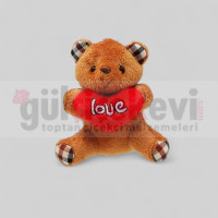 Peluş Mini Anahtarlık 12 lİ Paket