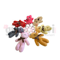 Peluş Mini Anahtarlık 12 lİ Paket