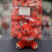 Sevimli Peluş Love Yastıklı Ayı Anahtarlık 12 cm 10'lu - 22251 - deg -